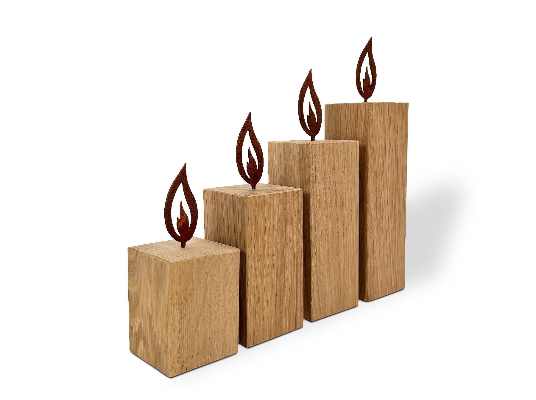Holzkerze