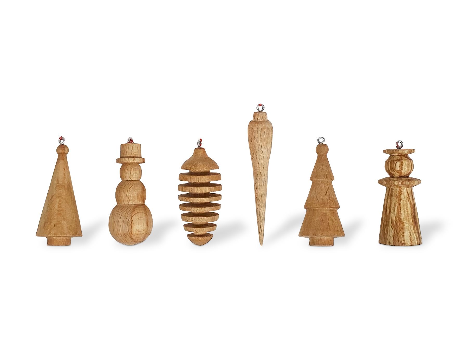 Christbaumschmuck handgedrechselt