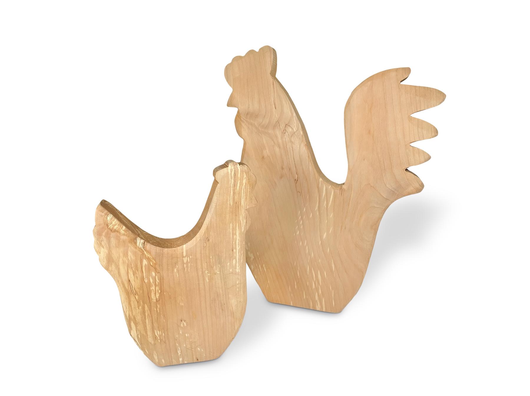 Rustikales Holzhuhn