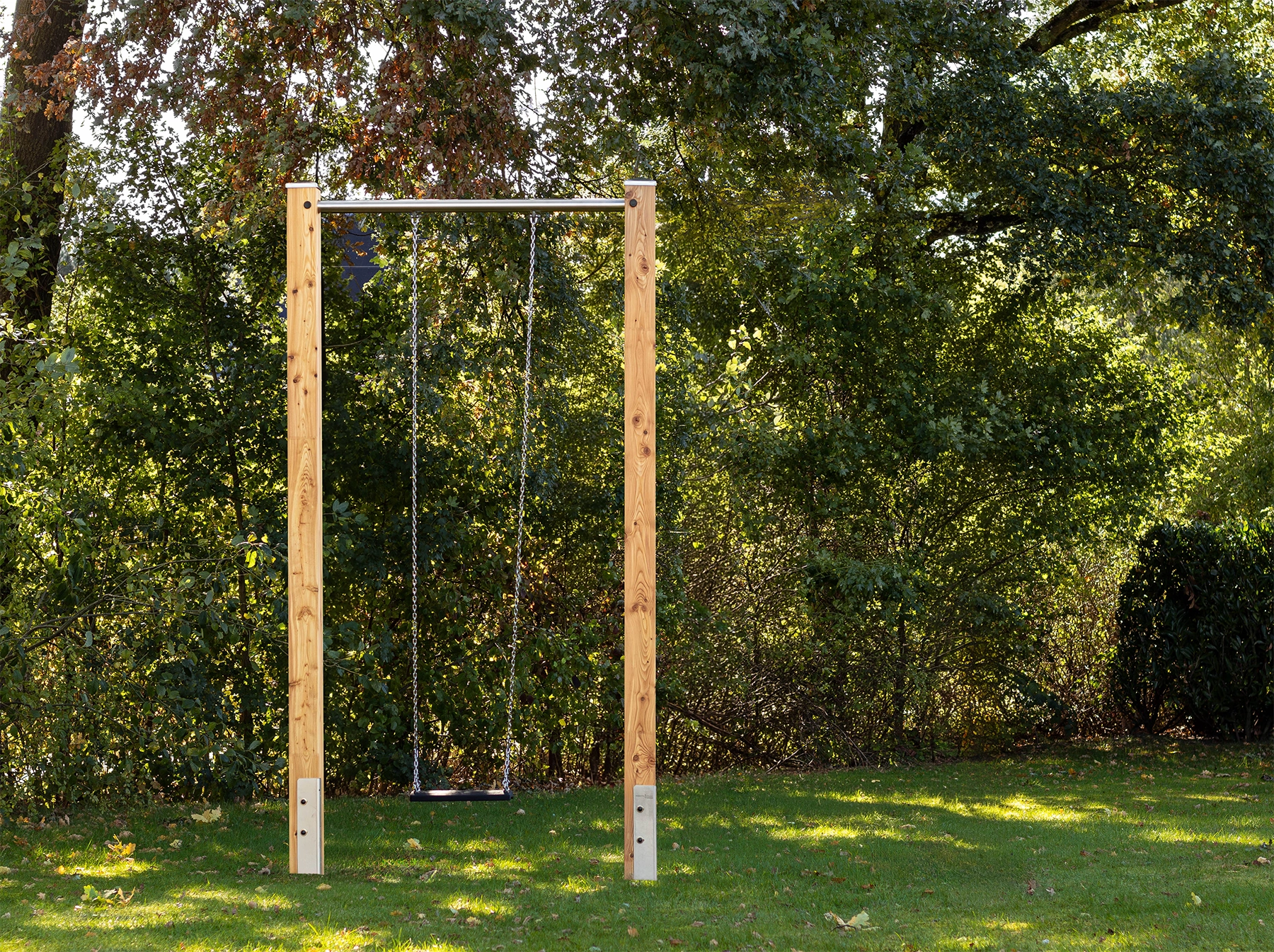 Einzelschaukel - Leimbinder Lärche lasiert